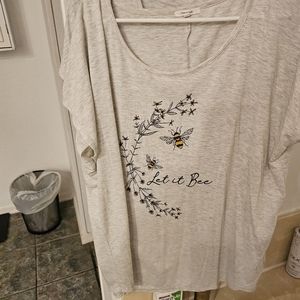 Cute like new womans plus size tshirt